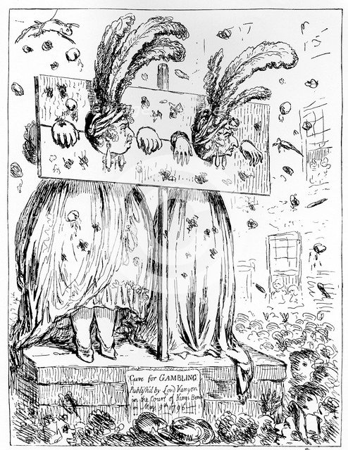 'Exaltation of Faro's daughters', 1796. Artist: Unknown