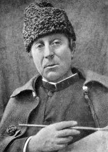 Paul Gauguin, French Post-Impressionist painter, 1888. Artist: Unknown