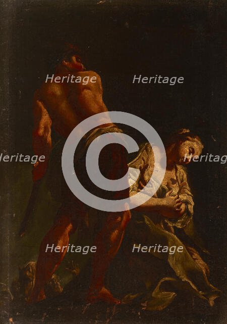 Martyrdom of the Saint Woman, 18th century. Creator: Unknown.