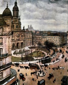 'Place de la Trinity in Paris ', 1911.  Artist: Albert Marquet
