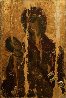 Icon of the Mother of God of Chelm, 11th century. Artist: Byzantine icon  