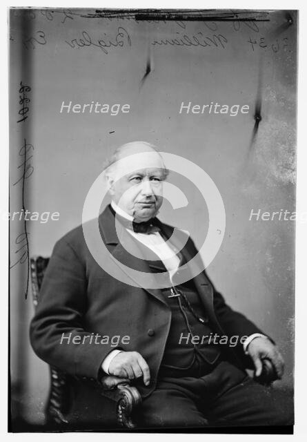 Governor William Bigler of Pennsylvania, between 1870 and 1880. Creator: Unknown.