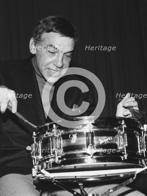 Buddy Rich, Premier Drums Clinic, London, 1967. Creator: Brian Foskett.