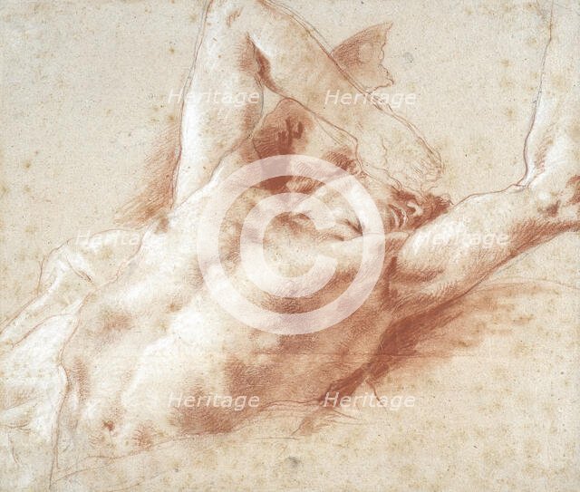 A Fallen Angel, c1752. Creator: Giovanni Battista Tiepolo.