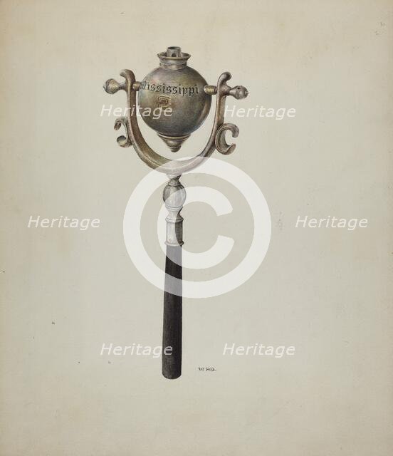 Torch, c. 1939. Creator: Ray Price.