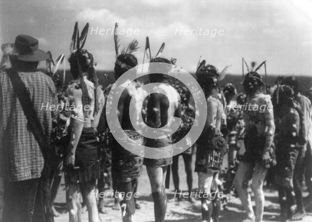 Feast march ceremony, c1905. Creator: Edward Sheriff Curtis.