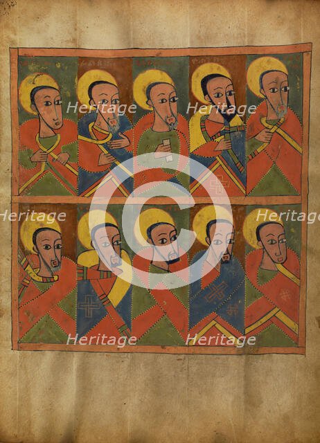 The Apostles; Gospel Book, about 1480-1520. Creator: Unknown.