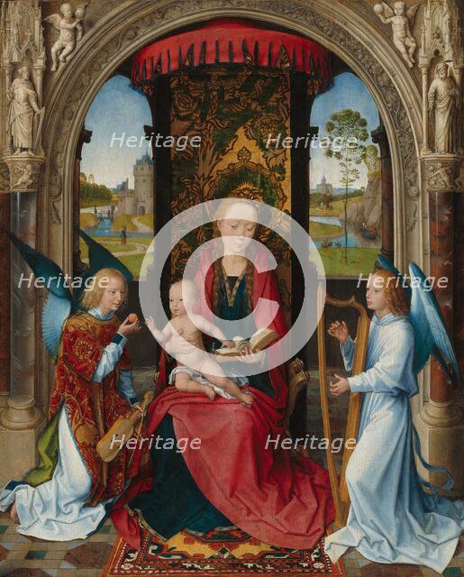 Madonna and Child with Angels, after 1479. Creator: Hans Memling.