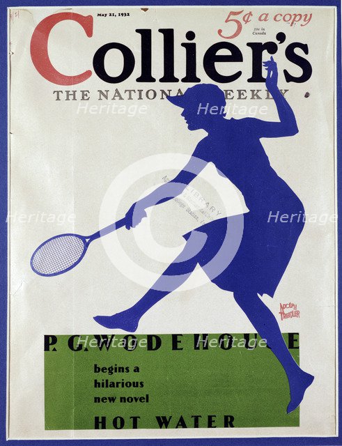 Cover of Collier's magazine, May 21, 1932. Artist: Unknown