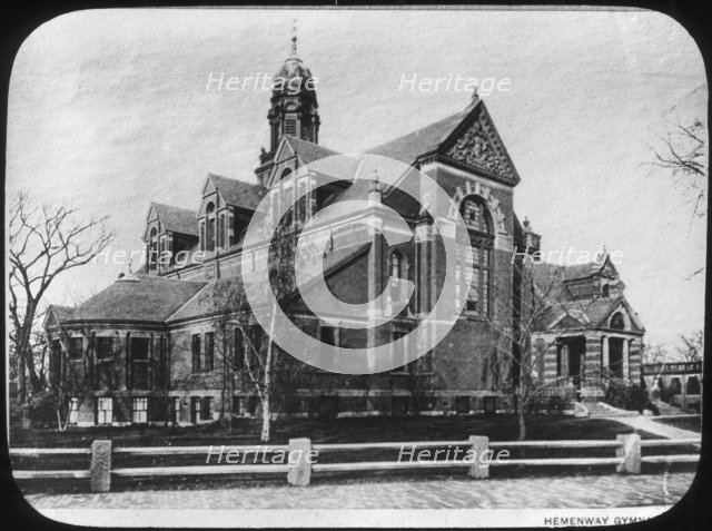 Hemenway Gymnasium, Harvard University, Massachusetts, USA, late 19th or early 20th century. Artist: Unknown