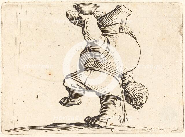 The Drinker, Back View, c. 1622. Creator: Jacques Callot.