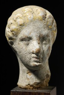 Head of a Youth, 1st-2nd century CE. Creator: Unknown.