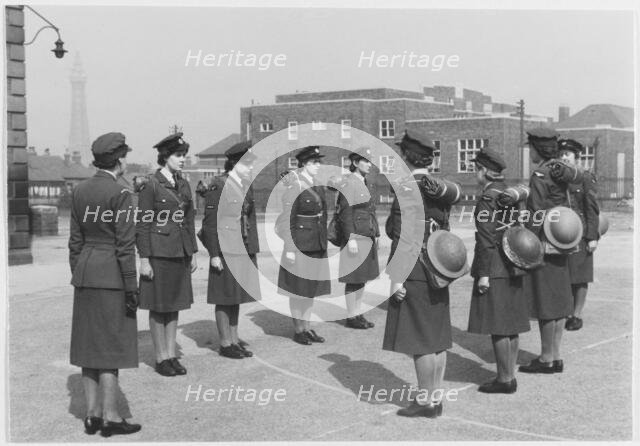 Royal Air Force No. 2 School of Photography, Palatine Road, Blackpool, 1942-1943. Creator: Barnet Saidman.
