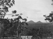 Glasshouse Mountains: Mt Tunbubudla from Coonowrin, 1894. Creator: Unknown.