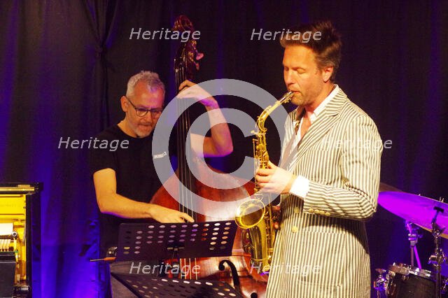 Guido Spannocchi Quartet, Verdict Jazz Club, Brighton, East Sussex, Sept 2023. Creator: Brian O'Connor.