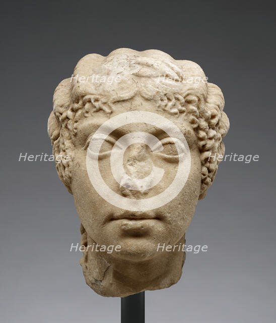 Head of a Woman, about A.D. 50. Creator: Unknown.