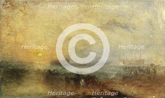 'The morning after the storm', 1840-45. Artist: JMW Turner.