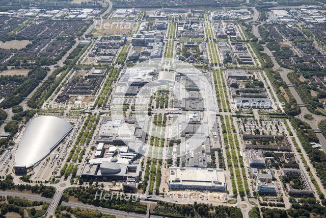 Central Milton Keynes, 2018. Creator: Damian Grady.