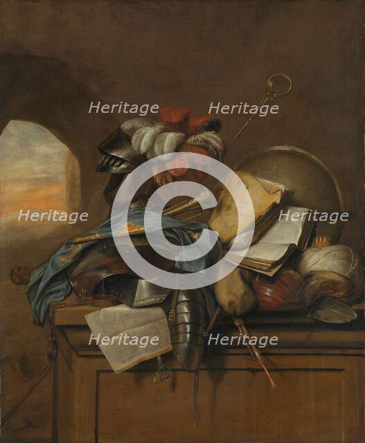 Vanitas Still Life, 1665. Creator: Cornelis Brise.