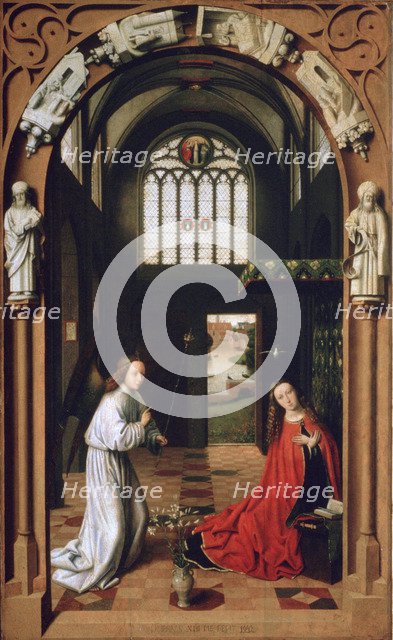 'Annunciation', 1452. Artist: Petrus Christus