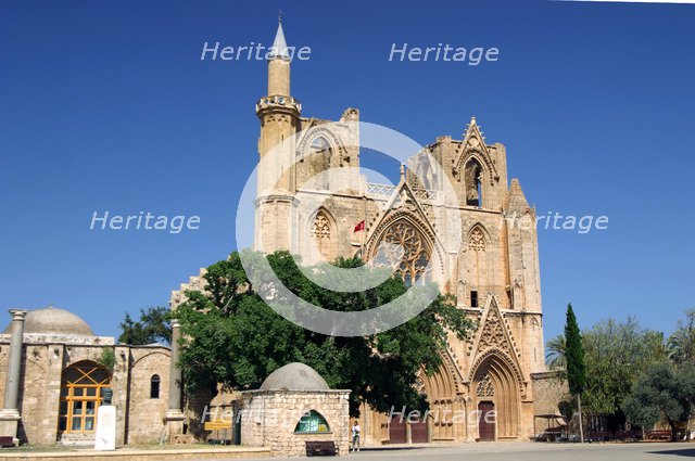 Lala Mustafa Pasha Mosque, Famagusta, North Cyprus.