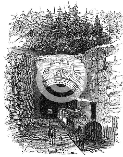 Littlebury Tunnel, 1845. Creator: Unknown.