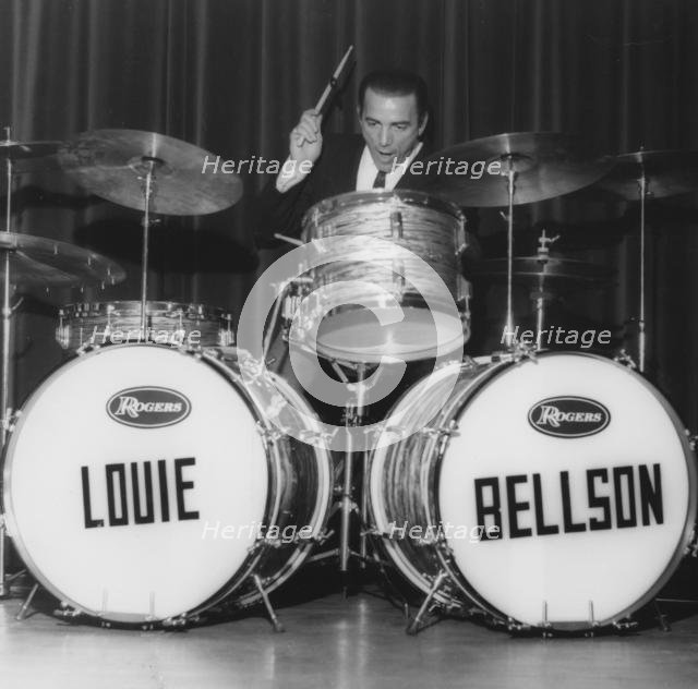 Louis Bellson, London Drum Clinic, 1967. Creator: Brian Foskett.