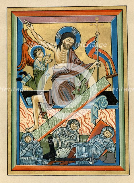 The Resurrection, c1240. Artist: Unknown