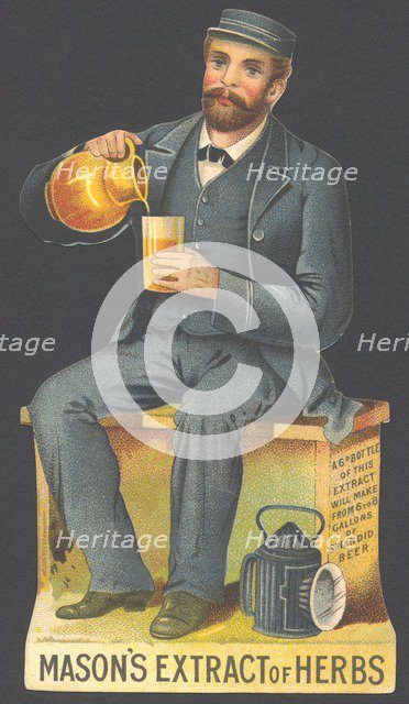 Newball & Mason Extract of Herbs, 1890s. Artist: Unknown