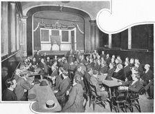 A discussion at the Eleusis Club, London, c1903 (1903). Artist: Unknown.