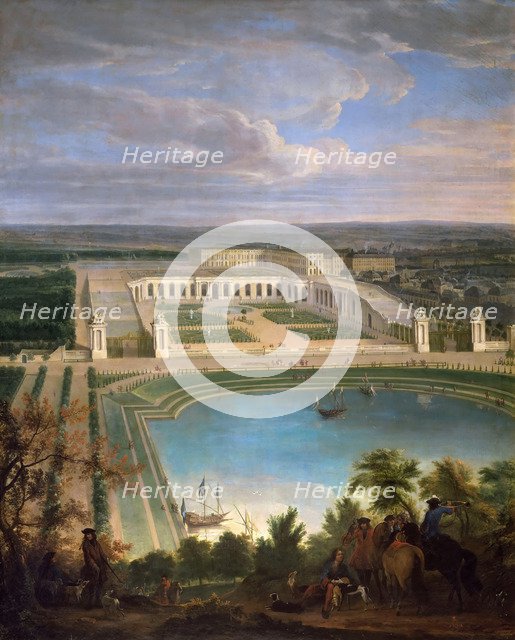 L'orangerie du château de Versailles. Artist: Martin, Jean-Baptiste (1659-1735)