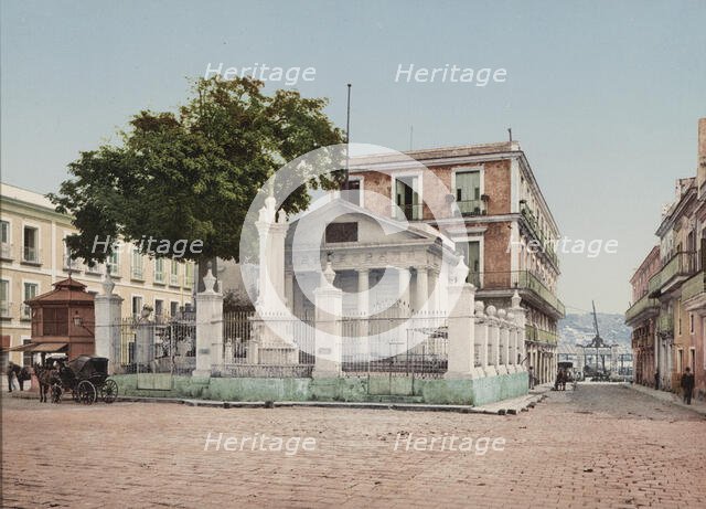 El "Templete," Habana, c1900. Creator: William H. Jackson.