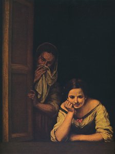 'Two Women at a Window', 1655-1660. Artist: Bartolomé Esteban Murillo.
