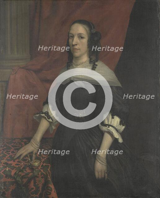 Portrait of a Woman, possibly Anna van Bourgondië, Founder of Slot Windenburg op Dryschor (Schouwen) Creator: Jan van Rossum.
