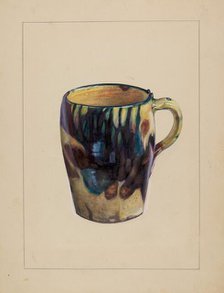 Large Mug, c. 1936. Creator: Mina Lowry.