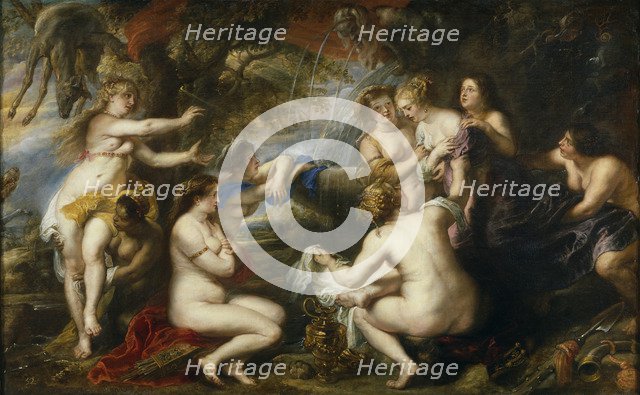 Diana and Callisto, 1638-1640. Artist: Rubens, Pieter Paul (1577-1640)