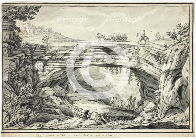 Natural Bridge of Veia in the Veronese Hills, Near Lugo, n.d. Creator: Unknown.
