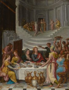 The Wedding Feast at Cana, about 1575-1580. Creator: Lavinia Fontana.