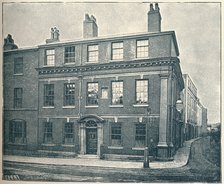 'Edmund Hector's House: The Old Square, Birmingham', 1907. Artist: Unknown.
