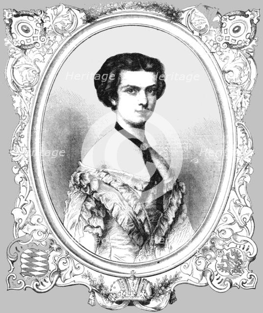 'Elizabeth Amelia Eugenia, Empress of Austria', 1854. Creator: Unknown.