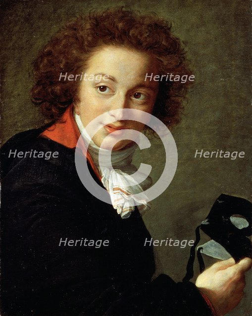 'Portrait of Count Grigory Chernyshov with a Mask', 1793.  Artist: Elisabeth Louise Vigee-LeBrun