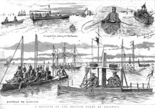 ''A Regatta of the British Fleet at Salonica', 1888. Creator: Unknown.
