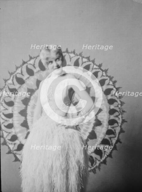 Taylor, Ruth Lee, Miss, portrait photograph, 1927 Creator: Arnold Genthe.