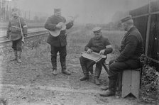 A Landsturm Duet, 1914. Creator: Bain News Service.