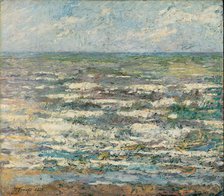 The sea, 1887. Creator: Toorop, Jan (1858-1928).