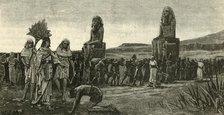 'Israelites and Their Taskmasters', 1890.   Creator: Unknown.