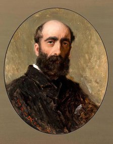 Philip H. Calderon RA, 1881. Creator: George Reid.