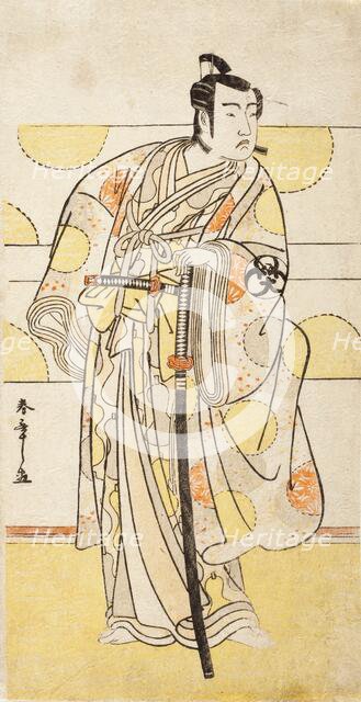 Actor Bando Mitsugoro I (image 1 of 2), 1770s-mid 1780s. Creator: Shunsho.
