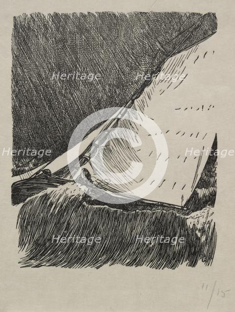 Second Thoughts, 1866. Creator: George Louis Palmella Busson Du Maurier (British, 1834-1896).