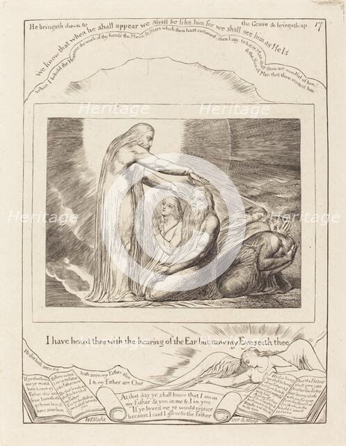 The Vision of God, 1825. Creator: William Blake.